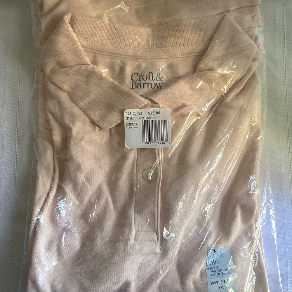 Buy 2 Get 1 Free Women's Croft & Barrow® Essential Extra-Soft Polo Shirt XXL